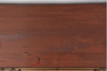 アンティーク家具　古民具・骨董 前面欅材の杢目の素晴らしい時代箪笥ローチェスト(2)(ローボード)
