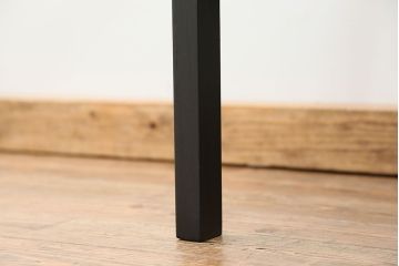 中古　1980年代　ブラックペイントアームチェア(1)