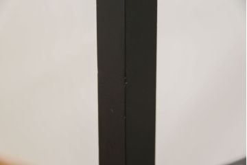 中古　1980年代　ブラックペイントアームチェア(2)