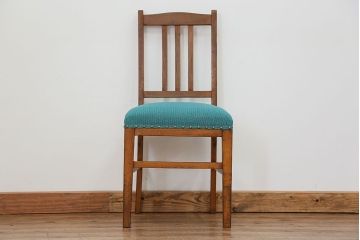 レトロ家具　昭和レトロ シンプルなアンティークチェア(椅子、イス)