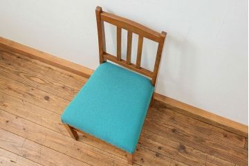 レトロ家具　昭和レトロ シンプルなアンティークチェア(椅子、イス)
