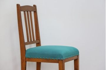 レトロ家具　昭和レトロ シンプルなアンティークチェア(椅子、イス)