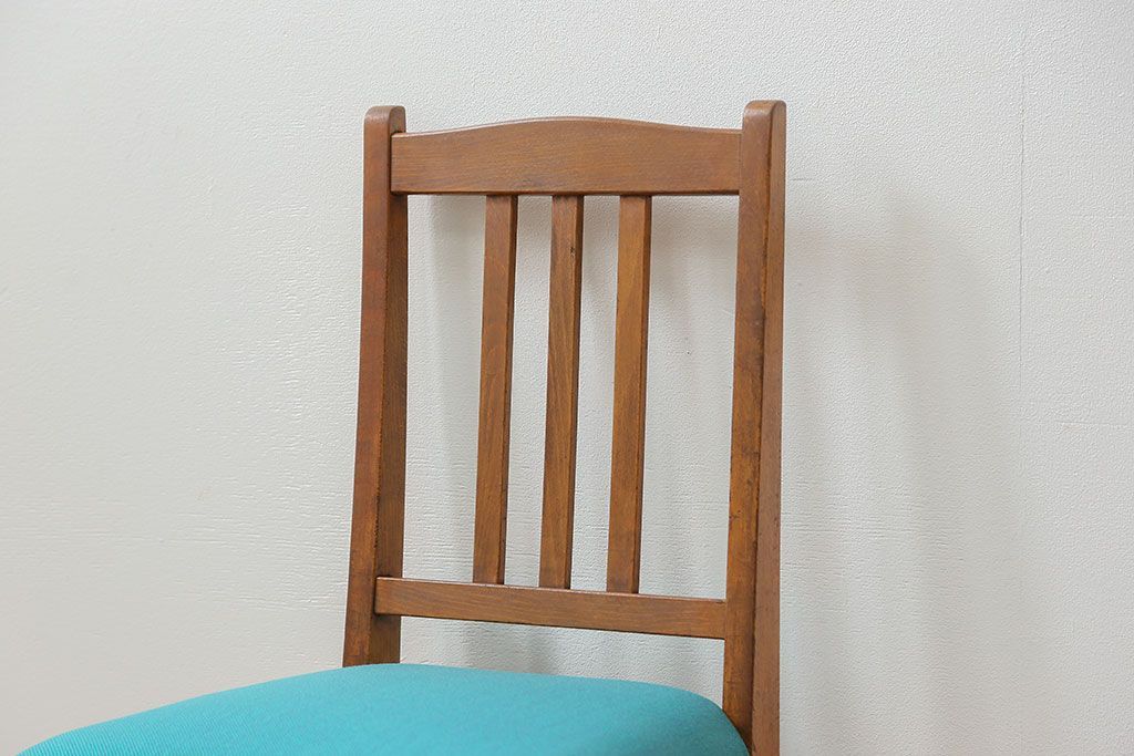 レトロ家具　昭和レトロ シンプルなアンティークチェア(椅子、イス)