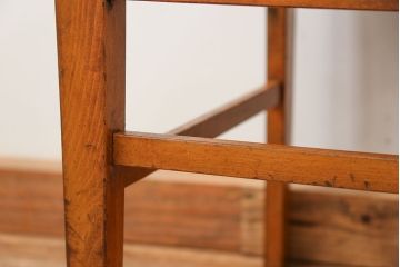 レトロ家具　昭和レトロ シンプルなアンティークチェア(椅子、イス)