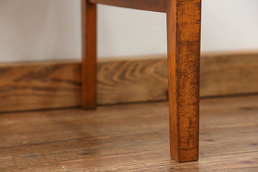 レトロ家具　昭和レトロ シンプルなアンティークチェア(椅子、イス)