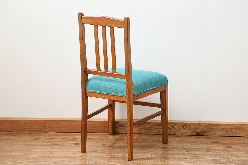 レトロ家具　昭和レトロ シンプルなアンティークチェア(椅子、イス)