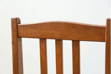 レトロ家具　昭和レトロ シンプルなアンティークチェア(椅子、イス)