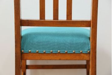 レトロ家具　昭和レトロ シンプルなアンティークチェア(椅子、イス)