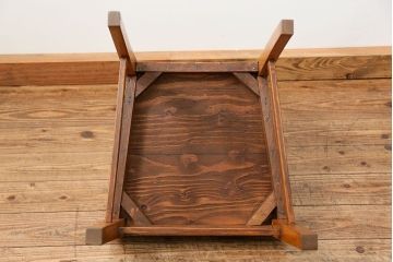 レトロ家具　昭和レトロ シンプルなアンティークチェア(椅子、イス)