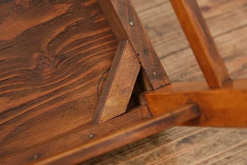 レトロ家具　昭和レトロ シンプルなアンティークチェア(椅子、イス)