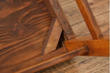 レトロ家具　昭和レトロ シンプルなアンティークチェア(椅子、イス)