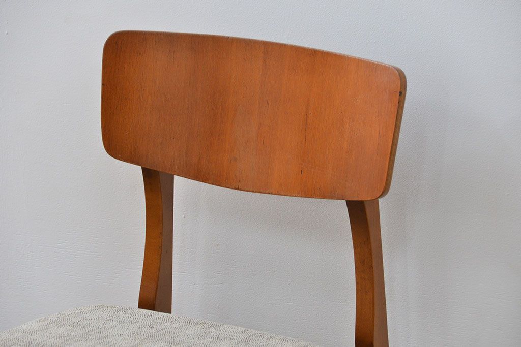 北欧家具　北欧ビンテージ　ダイニングチェア2脚セット(1)(椅子、イス)