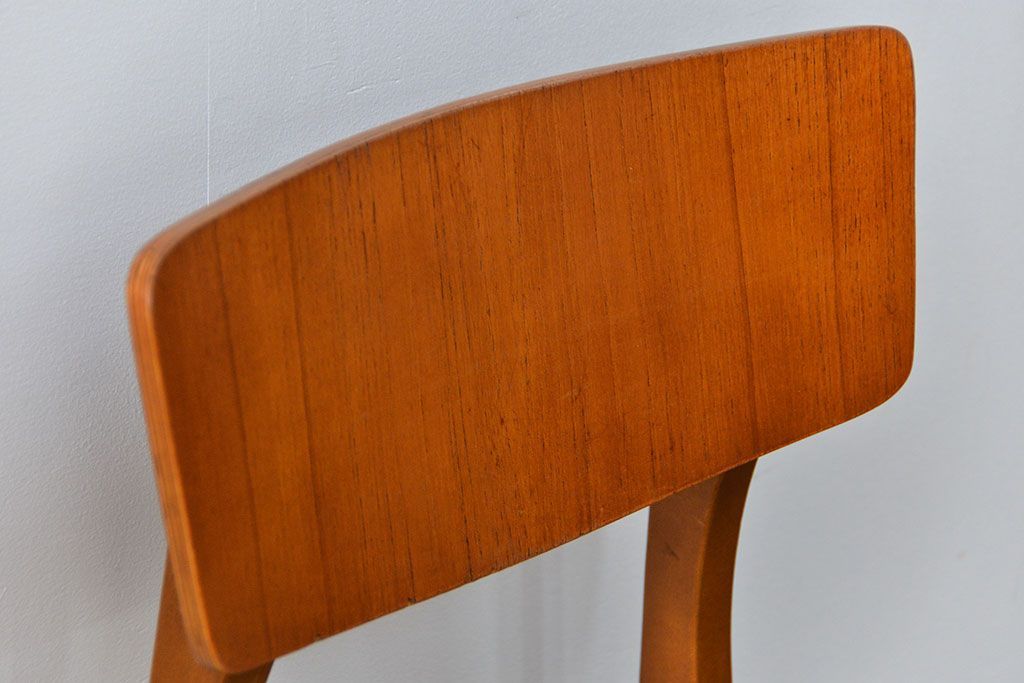 北欧家具　北欧ビンテージ　ダイニングチェア2脚セット(1)(椅子、イス)