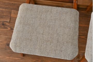 北欧家具　北欧ビンテージ　ダイニングチェア2脚セット(1)(椅子、イス)