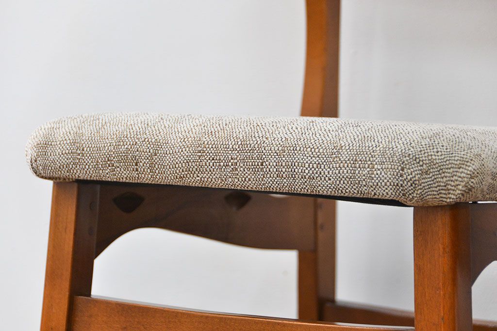 北欧家具　北欧ビンテージ　ダイニングチェア2脚セット(1)(椅子、イス)