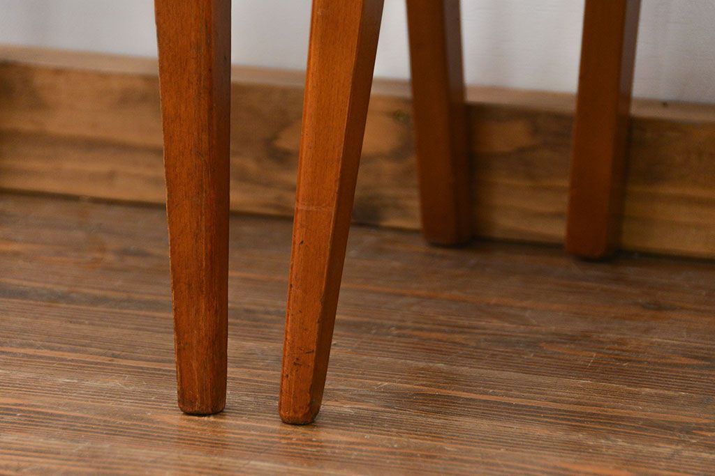 北欧家具　北欧ビンテージ　ダイニングチェア2脚セット(1)(椅子、イス)