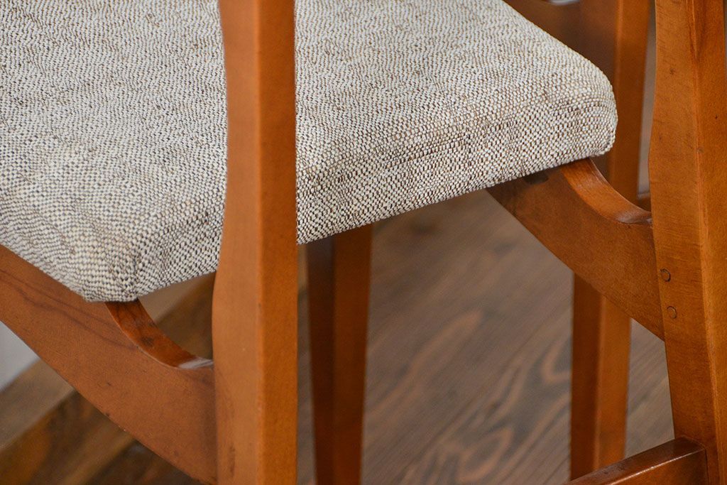 北欧家具　北欧ビンテージ　ダイニングチェア2脚セット(1)(椅子、イス)