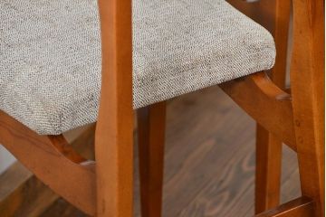 北欧家具　北欧ビンテージ　ダイニングチェア2脚セット(1)(椅子、イス)