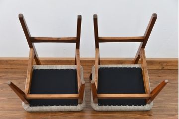 北欧家具　北欧ビンテージ　ダイニングチェア2脚セット(1)(椅子、イス)