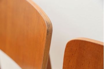 北欧家具　北欧ビンテージ　ダイニングチェア2脚セット(2)(椅子、イス)