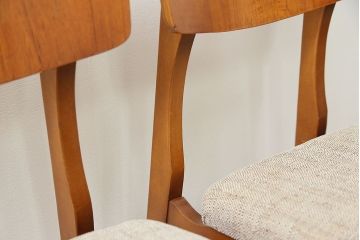 北欧家具　北欧ビンテージ　ダイニングチェア2脚セット(2)(椅子、イス)