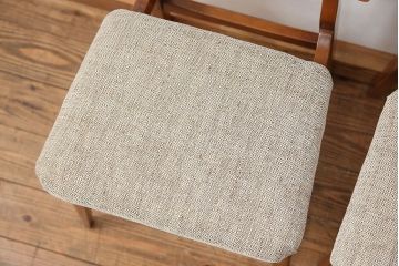 北欧家具　北欧ビンテージ　ダイニングチェア2脚セット(2)(椅子、イス)