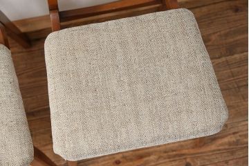 北欧家具　北欧ビンテージ　ダイニングチェア2脚セット(2)(椅子、イス)