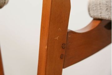 北欧家具　北欧ビンテージ　ダイニングチェア2脚セット(2)(椅子、イス)