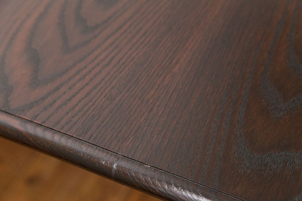 中古　総ナラ材無垢　特大高級ダイニングテーブル