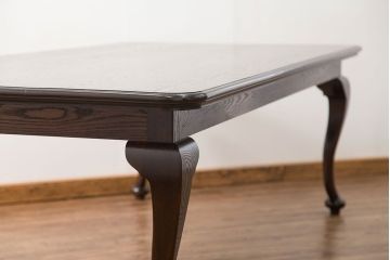 中古　総ナラ材無垢　特大高級ダイニングテーブル