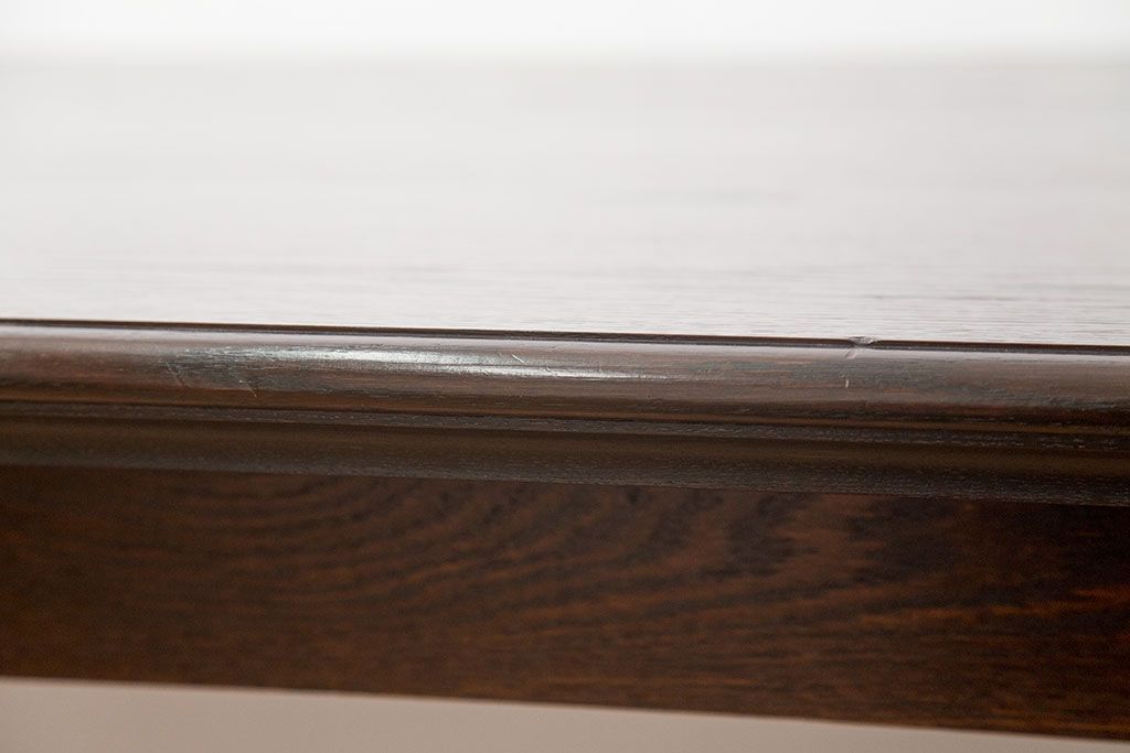 中古　総ナラ材無垢　特大高級ダイニングテーブル