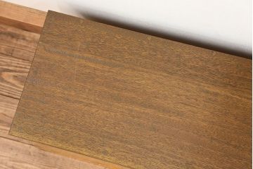 レトロ家具　昭和レトロ シンプルな三杯引き出しローボード　(ローチェスト)