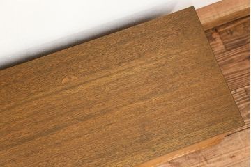 レトロ家具　昭和レトロ シンプルな三杯引き出しローボード　(ローチェスト)