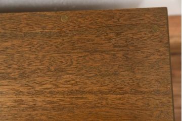 レトロ家具　昭和レトロ シンプルな三杯引き出しローボード　(ローチェスト)