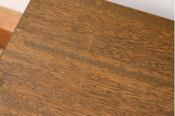 レトロ家具　昭和レトロ シンプルな三杯引き出しローボード　(ローチェスト)