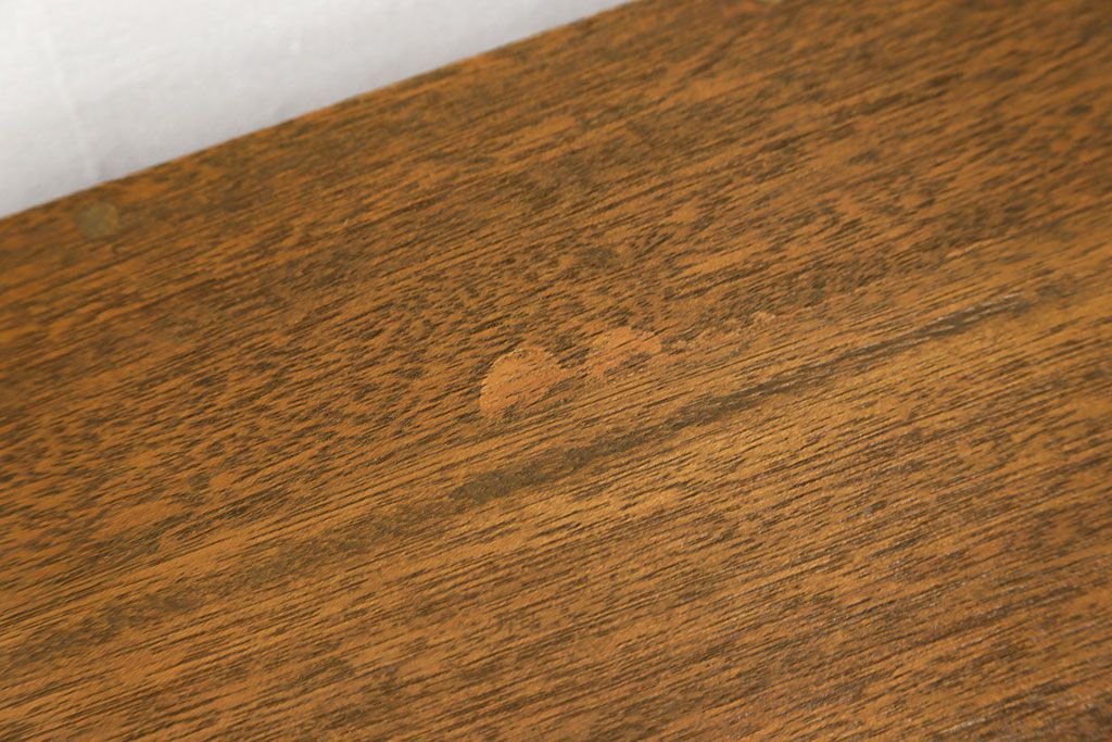 レトロ家具　昭和レトロ シンプルな三杯引き出しローボード　(ローチェスト)