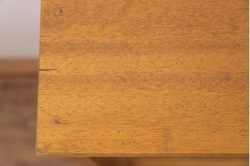 アンティーク家具　アンティーク 引き出し付き薄型脚付き収納棚(1)(キャビネット)