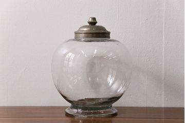 アンティーク雑貨　アンティーク 古い地球瓶(2)(ガラスビン)