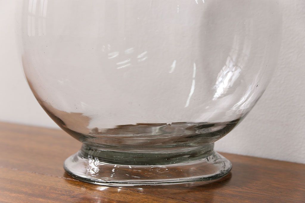 アンティーク雑貨　アンティーク 古い地球瓶(2)(ガラスビン)