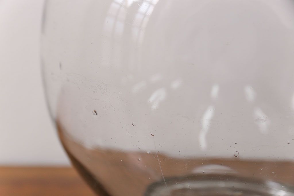 アンティーク雑貨　アンティーク 古い地球瓶(2)(ガラスビン)