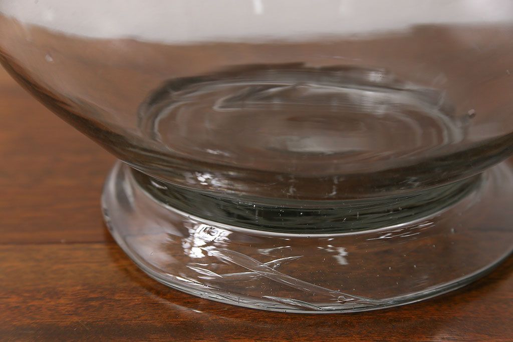 アンティーク雑貨　アンティーク 古い地球瓶(2)(ガラスビン)