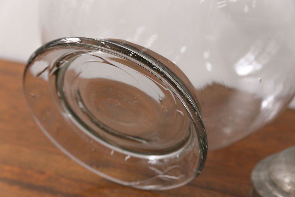 アンティーク雑貨　アンティーク 古い地球瓶(2)(ガラスビン)