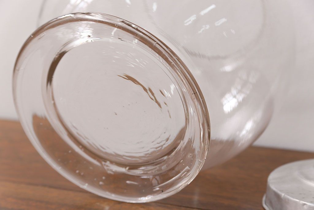 アンティーク雑貨　アンティーク 古い地球瓶(3)(ガラスビン)