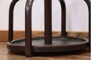 アンティーク雑貨　アンティーク 古い木のレトロなポールハンガー(帽子掛け、洋服掛け、傘立て)