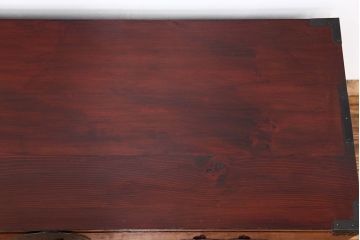 アンティーク家具　古民具・骨董 極上品、状態抜群の美しい前面欅材　米沢箪笥　(時代箪笥)