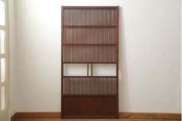 古民具・骨董 シンプルな格子戸1枚(和風建具)