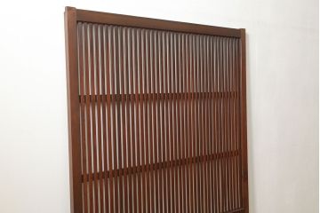 古民具・骨董 シンプルな格子戸1枚(和風建具)