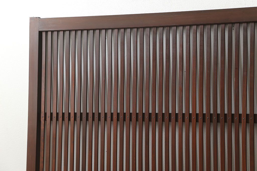 古民具・骨董 シンプルな格子戸1枚(和風建具)