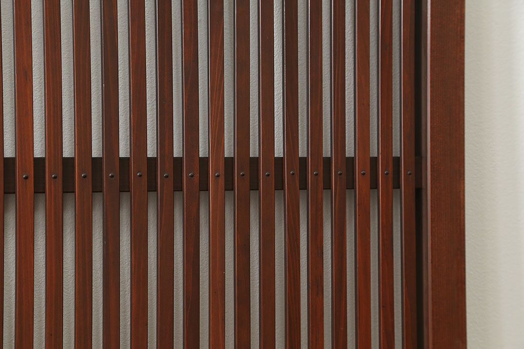 古民具・骨董 シンプルな格子戸1枚(和風建具)