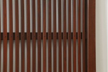 古民具・骨董 シンプルな格子戸1枚(和風建具)